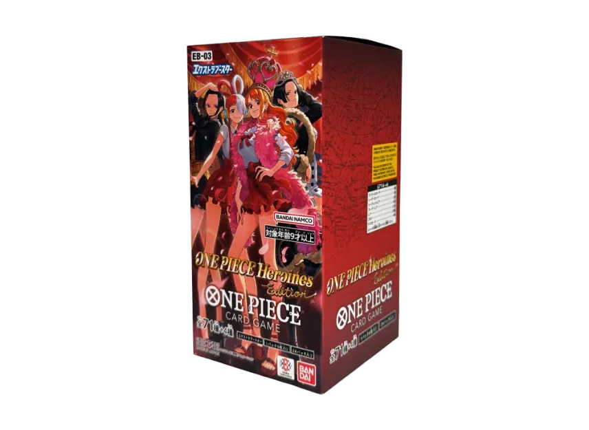 One Piece Card Game Extra Booster "One Piece Heroines Edition" Box EB-03