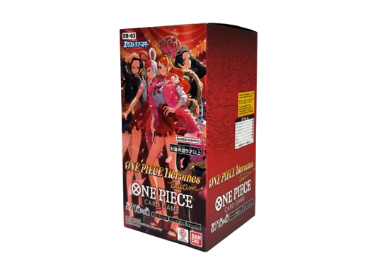 One Piece Card Game Extra Booster "One Piece Heroines Edition" Box EB-03