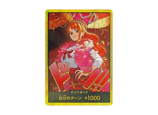 【PSA10】 Don!! Card: Nami Super Parallel (Extra Booster "One Piece Heroines Edition")
