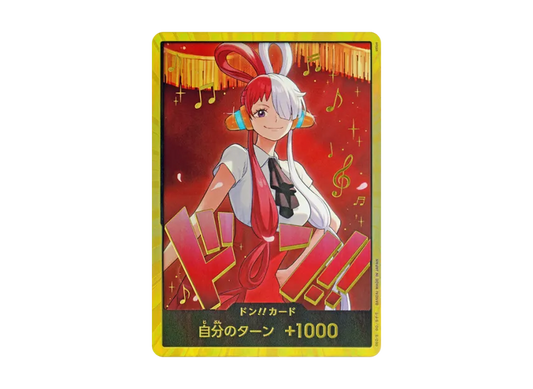 【PSA10】 Don!! Card: Uta Super Parallel (Extra Booster "One Piece Heroines Edition")