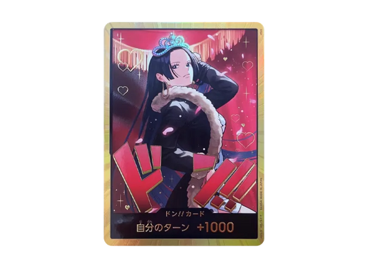 【PSA10】 Don!! Card: Boa Hancock Super Parallel (Extra Booster "One Piece Heroines Edition")