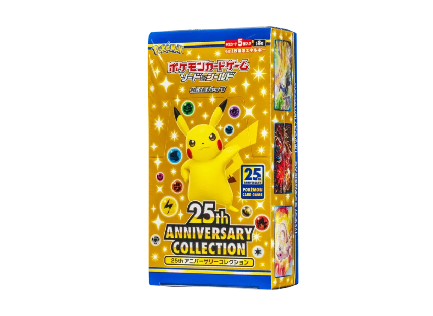 Pokémon Trading Card Game Sword & Shield Expansion Pack 25th Anniversary Collection Box pkmn038