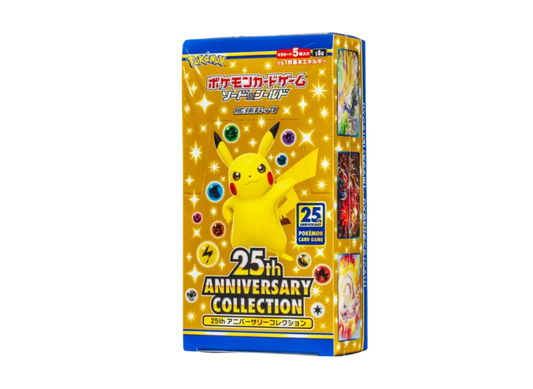 Pokémon Trading Card Game Sword & Shield Expansion Pack 25th Anniversary Collection Box pkmn038