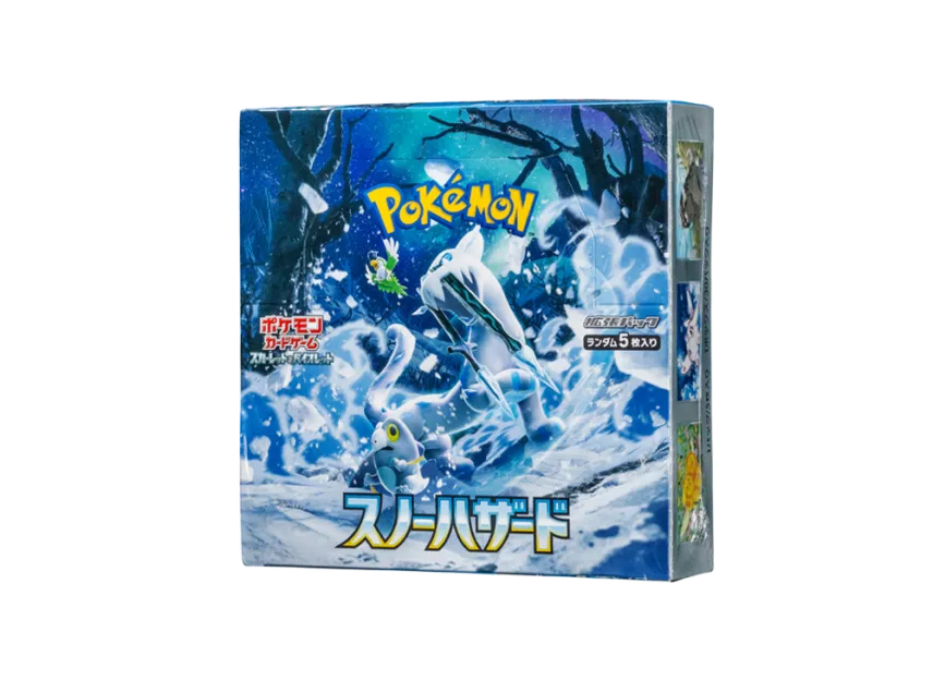 Pokémon Trading Card Game Scarlet & Violet Expansion Pack "Snow Hazard" Box (Snow Hazard & Clayburst) SV2P