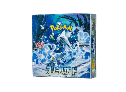 Pokémon Trading Card Game Scarlet & Violet Expansion Pack "Snow Hazard" Box (Snow Hazard & Clayburst) SV2P
