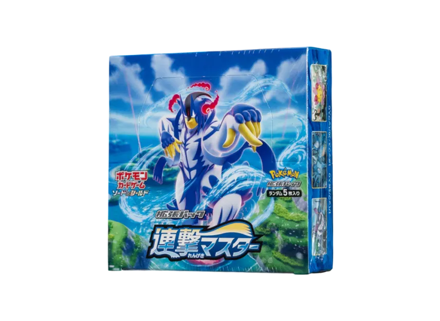 Pokémon Trading Card Game Sword & Shield Expansion Pack: Master of Consecutive Attacks Box pkmn02