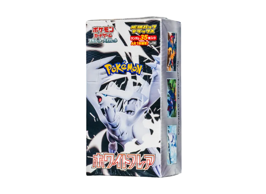 Pokémon Trading Card Game Scarlet & Violet Expansion Pack Deluxe "White Flare" Box pkmn0tcg0SV11W