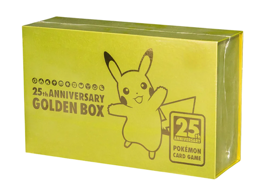 Pokemon Card Game 25th Anniversary Golden Box