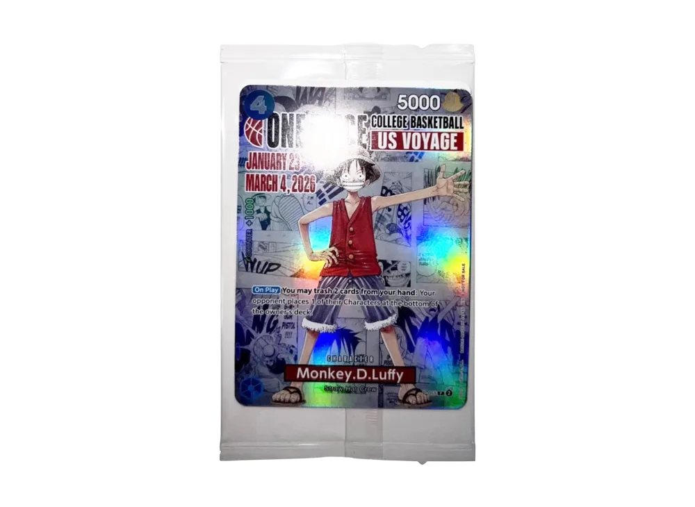 Monkey D. Luffy:P (Sealed) [P-055][English Version](Promo Card ONE PIECE College Basketball: US Voyage)        P-055