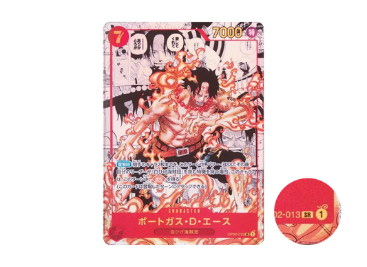 【PSA10】 Portgas.D.Ace SR-SP (Manga Rare) [OP02-013](Booster Pack OP-02 "PARAMOUNT WAR
