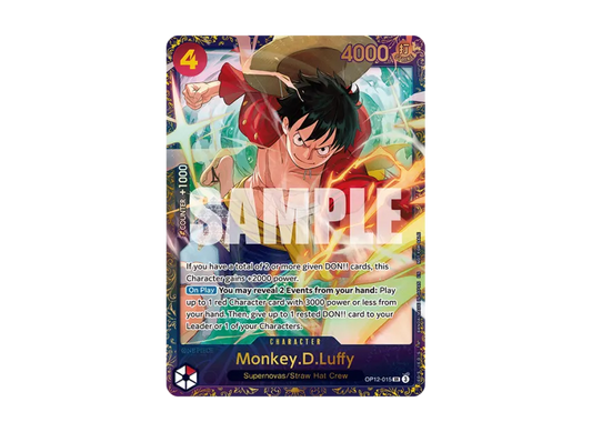 【PSA10】 Monkey D. Luffy SR: Top 64 [OP120015] (Promotional card "Treasure Cup November 2025")