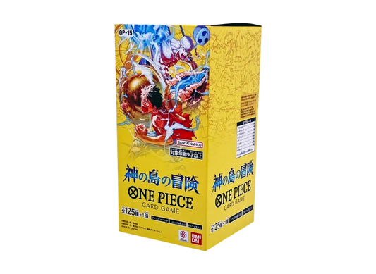 One Piece Card Game Booster Pack "Adventure on the Island of the Gods" Box OP-15
