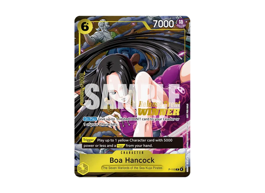 【PSA10】 Boa Hancock P: Championship Commemorative Item [P0115] [English Version] (Promotional Card "OP150EB04 Release Event")