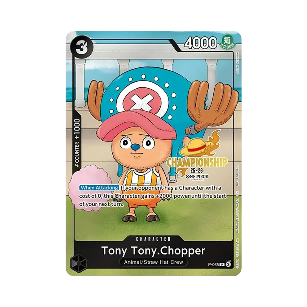 【PSA10】 Tony Tony.Chopper P [P-065][English Version](Promo Card"Championship 25026 Event Pack