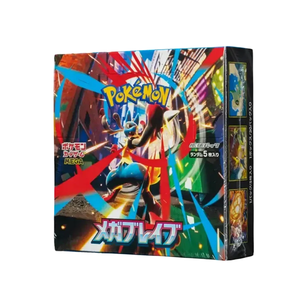 【M1L】 Pokémon-Sammelkartenspiel: Mega-Entwicklung-Erweiterungspaket Mega Brave Box