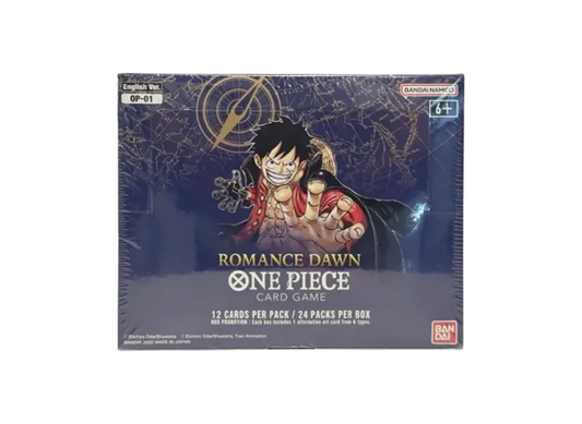 One Piece Card Game Booster Pack "Romance Dawn" English Version Reprint (Rectangular) Box OPC0EN0TCG0OP001 EN