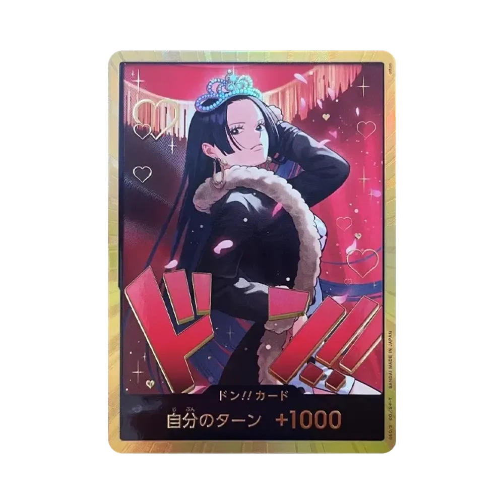 【Raw】 DON!! Card : Boa Hancock Super Parallelo (Booster Extra "ONE PIECE HEROINES EDITION