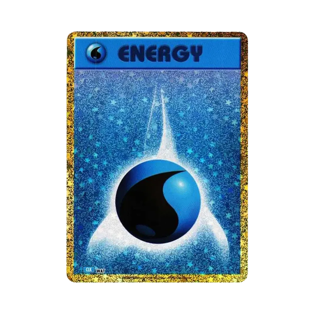 【Raw】 Basic Water Energy [CLK WAT/032](Pokemon Card Game Classic)