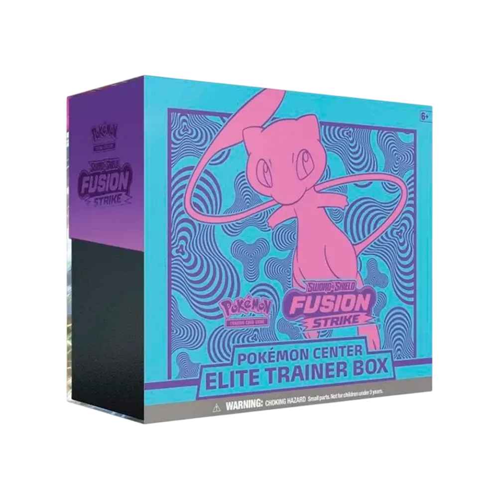 【For pricing, please contact us via Instagram DM】 SS Pokémon TCG (English Version)Sword & Shield Fusion Strike Pokémon Center Elite Trainer Box