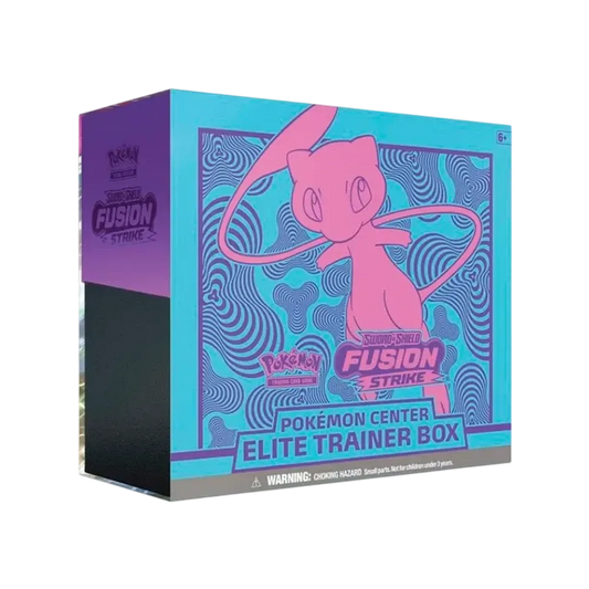 【SS0FS0ETB】 Pokémon TCG (Versione Inglese) Sword & Shield Fusion Strike Box Allenatore d'Élite Pokémon Center