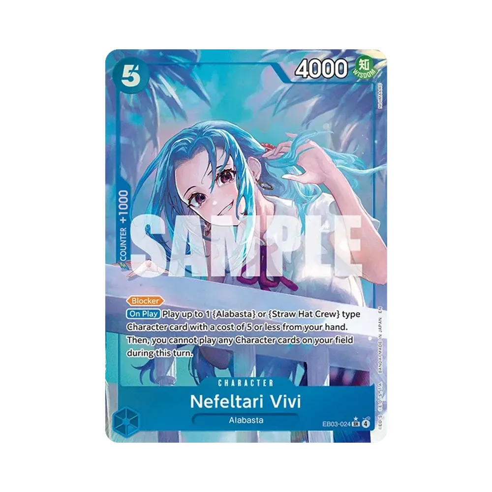 【PSA10】 Nefeltari Vivi SR0P [EB03-024] (Extra Booster "ONE PIECE HEROINES EDITION