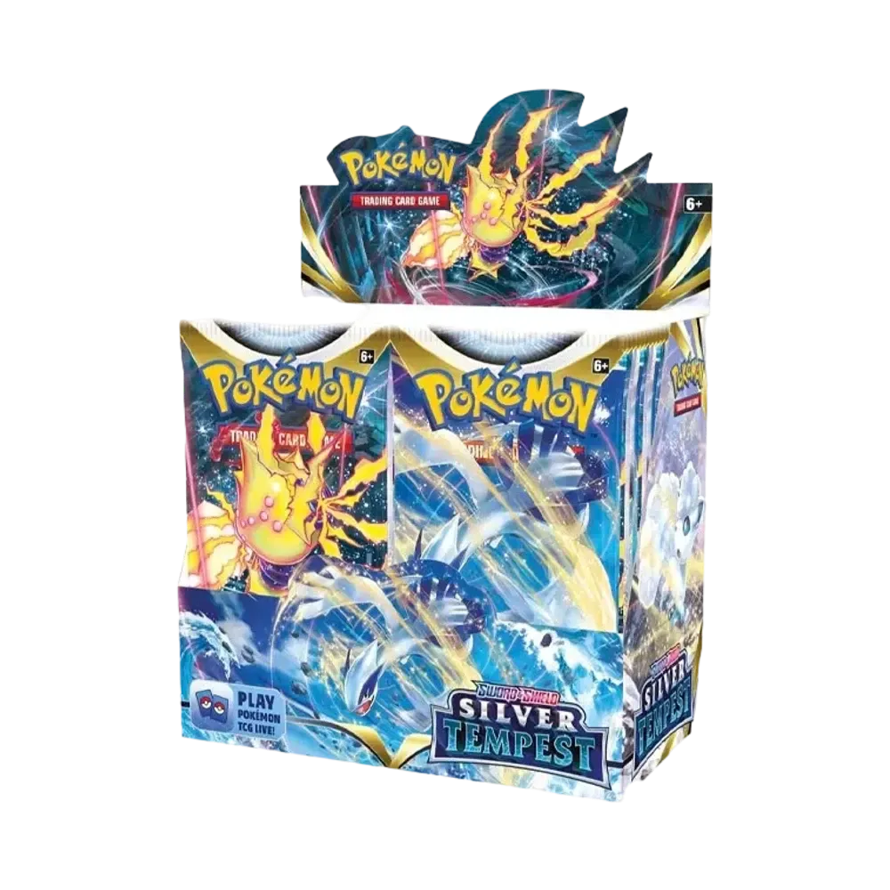 【For pricing, please contact us via Instagram DM】 SIT Pokémon TCG (English Version) Sword & Shield Silver Tempest Booster Display Box
