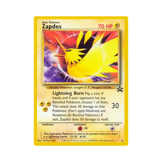 【PSA10】 Zapdos P P [23][Versione inglese](Wizards of the Coast"Carta promozionale")
