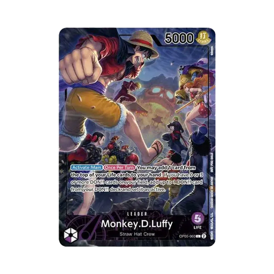 【PSA10】 Monkey.D.Luffy L [OP05-060][Englische Version](PSALimitedCollaborationPromoCard)