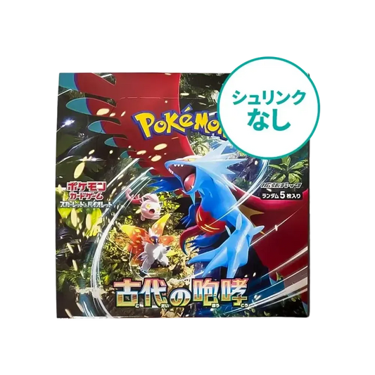 【SV4K】 【No Shrink Wrap】 Pokémon TCG: Scarlet & Violet Expansion Pack Ancient Roar (PARADOX RIFT) Box