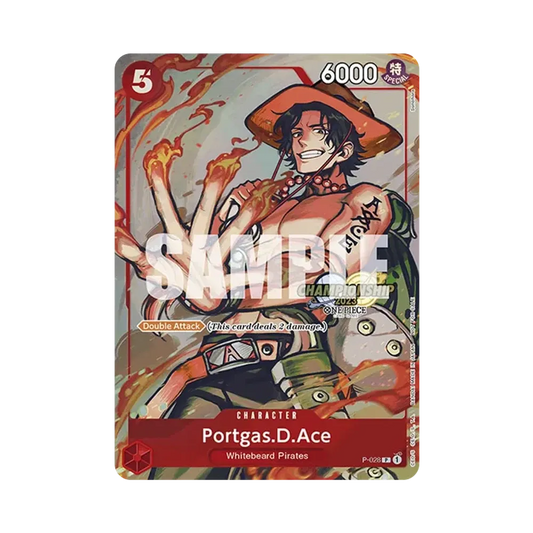 【PSA10】 Portgas.D.Ace P [P-028] Englische Version (Promokarte „Championship 2023 Event Pack Finalist Ver.“