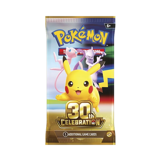 【30C0PEB0PC】 Pokémon TCG: Mega-Entwicklung (Englische Version) Booster-Bundle 30. CELEBRATION-Pack