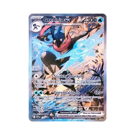 【PSA10】 Greninja ex P [SVP EN 132][Englische Version](Karmesin & Purpur"Shrouded Fable Greninja ex Special Illustration Collection")