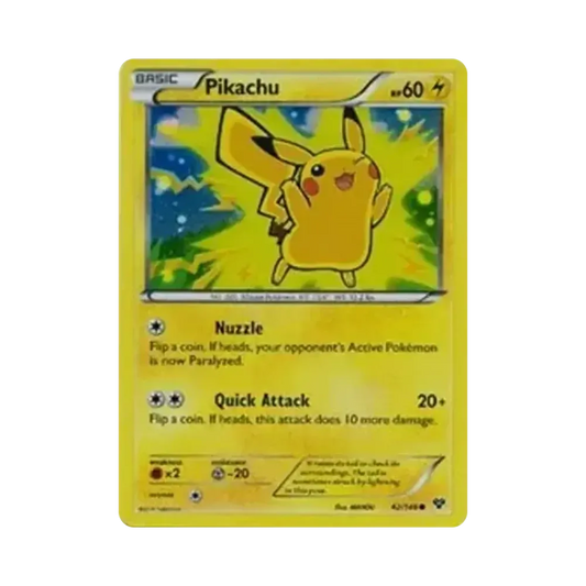 【Raw】 Pikachu C [42/146][Englische Version](Promokarte)