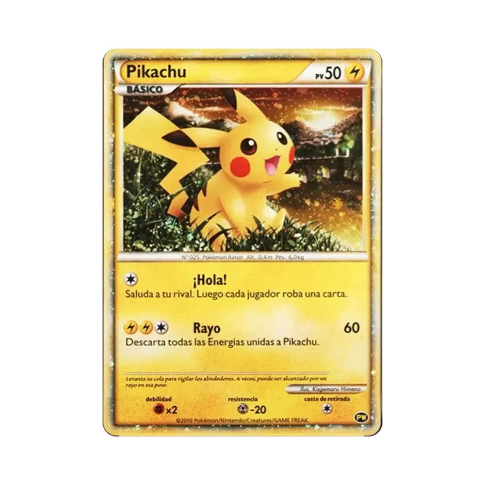【PSA10】 Pikachu Spagna [PW](Carta Pokémon LEGEND"Pikachu World")