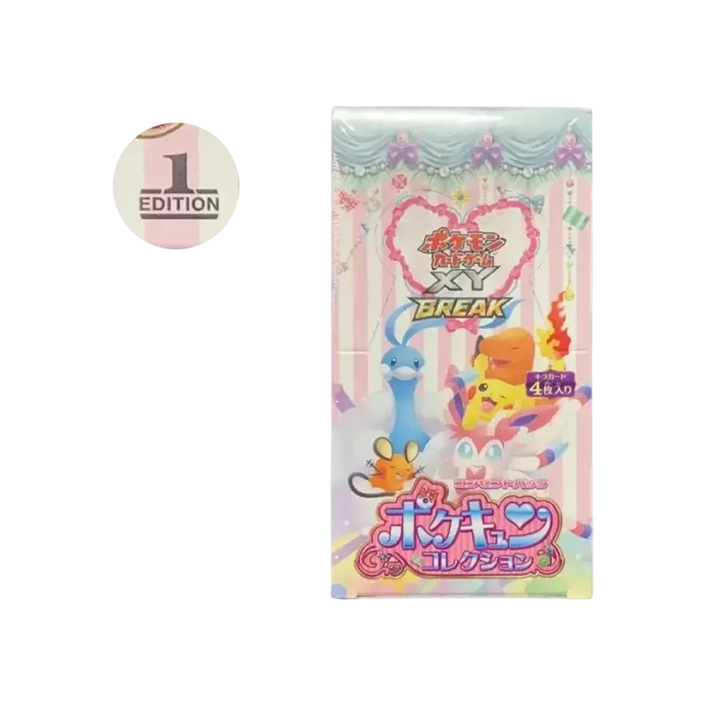 【CP3】 Pokémon-Sammelkartenspiel: XY BREAK Erweiterungspaket PokéKyun Collection 1. Auflage Box