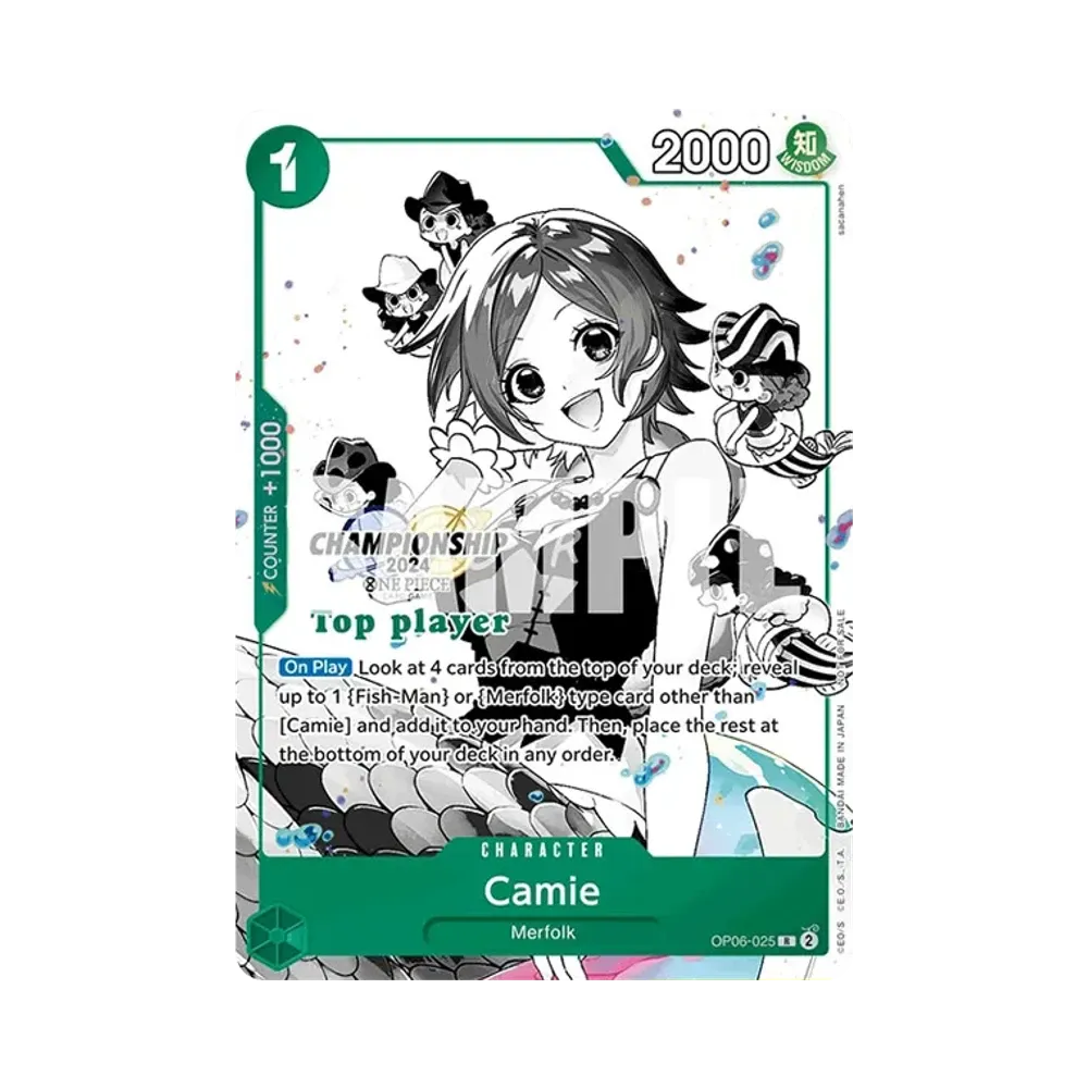 【PSA10】 Camie R [OP06-025] English Version (Promo Card "Championship 2024 Top Player Pack Vol.2