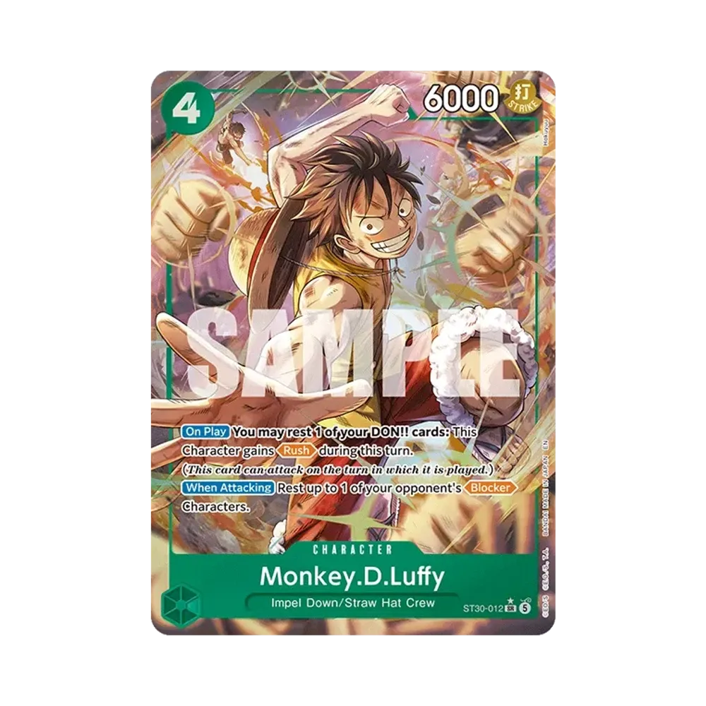 【PSA10】 Monkey.D.Luffy SR0P [ST30-012][English Version](Starter Deck EX"Luffy&Ace