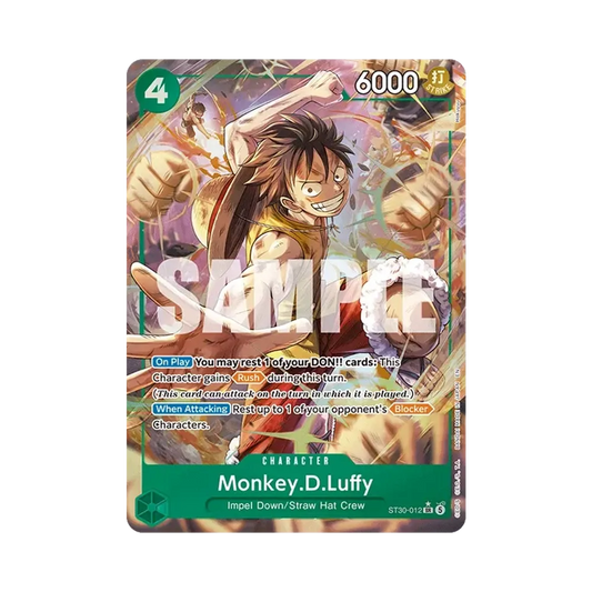 【PSA10】 Monkey.D.Luffy SR0P [ST30-012][Versione inglese](Starter Deck EX"Luffy&Ace