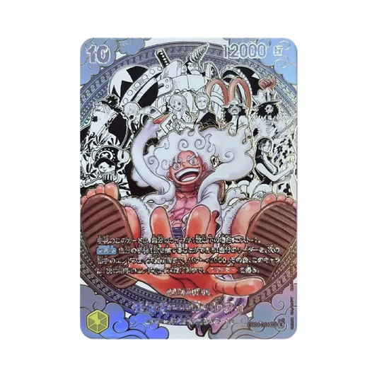 【Unverpackt】 Monkey.D.Luffy SEC0SP (Manga Rare) :Japanische Parallelkarte [EB04-061](Boosterpack [Japanische Version])