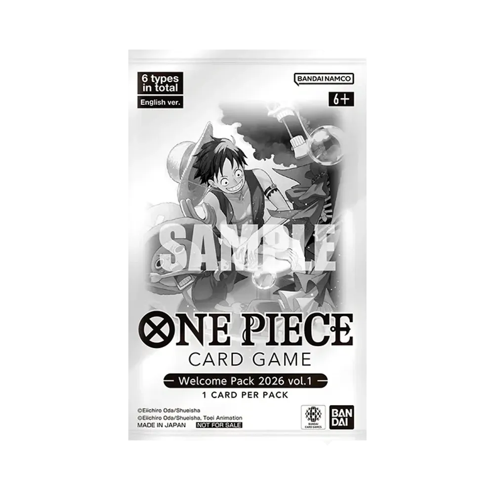 ONE PIECE Card Game Promo Card Welcome Pack 2026 Vol. 1 Versione Inglese Pack