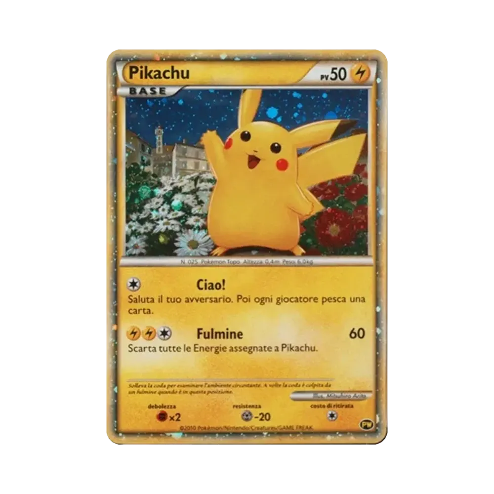 【PSA10】 Pikachu Italien [PW](Pokémon-Karte LEGEND"Pikachu World")