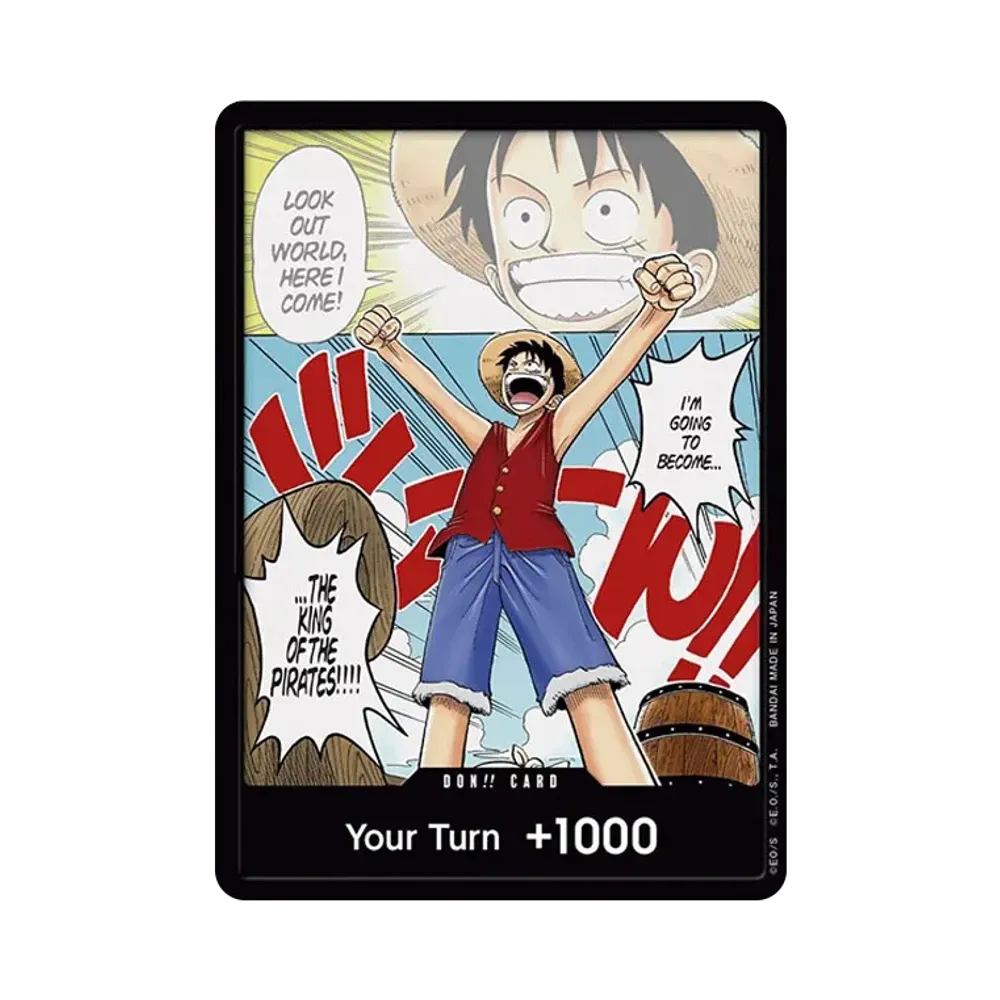 【PSA10】 DON!! Card : Monkey.D.Luffy English Version (Booster Pack OP001 "ROMANCE DAWN"