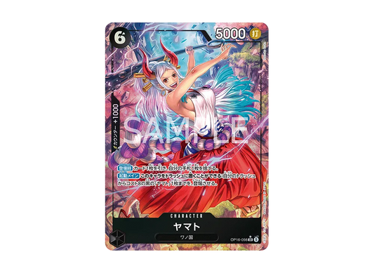 【Raw】 Yamato SR-P [OP16-098](Booster Pack"THE TIME OF DECISIVE BATTLE
