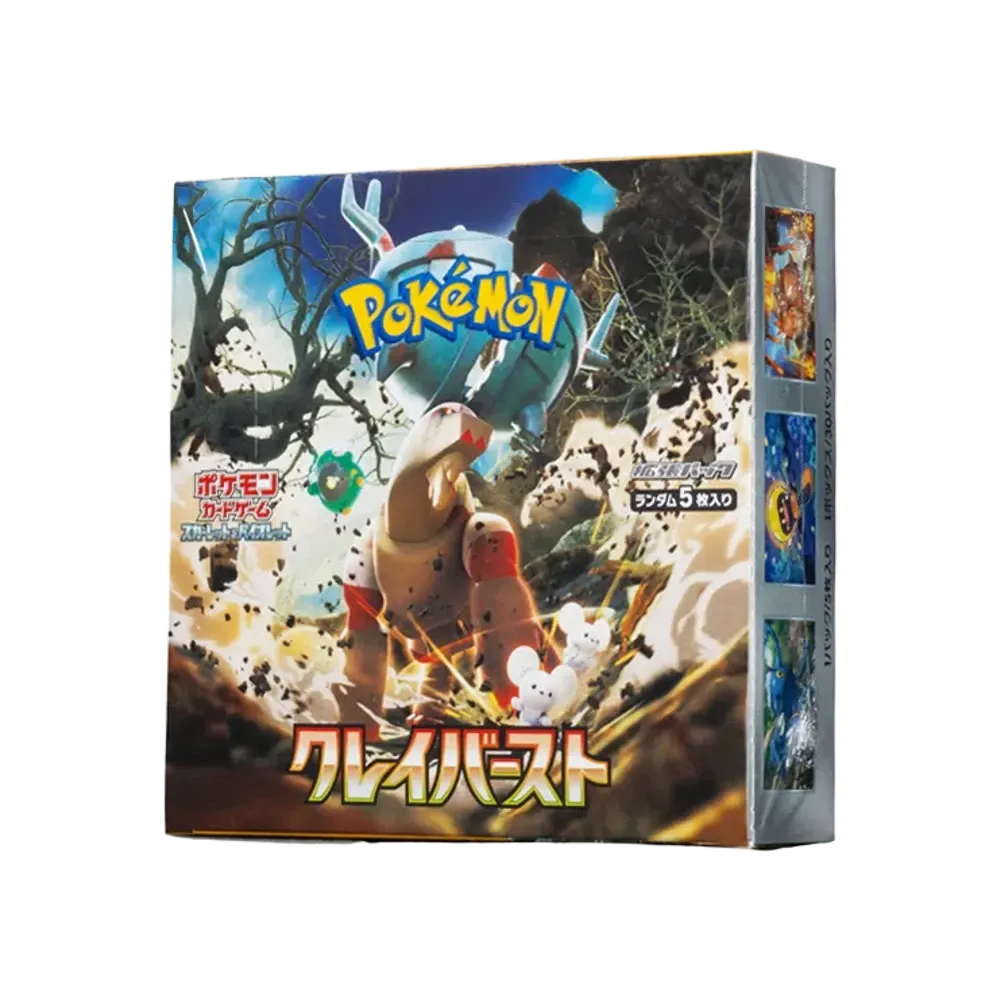 【For pricing, please contact us via Instagram DM】 SV2D Pokémon TCG: Scarlet & Violet Expansion Pack "Clay Burst (Clay Burst) " Box(Snow Hazard&Clay Burst)