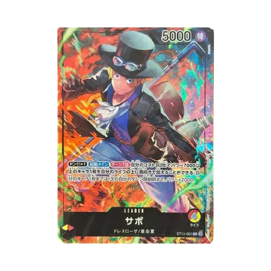 【Raw】 Sabo L [ST13-001](Carta promozionale "Collaborazione con 7-Eleven