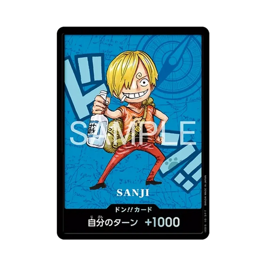 【Raw】 DON!! Card : Sanji (Premium Card Collection"Kumamoto Special