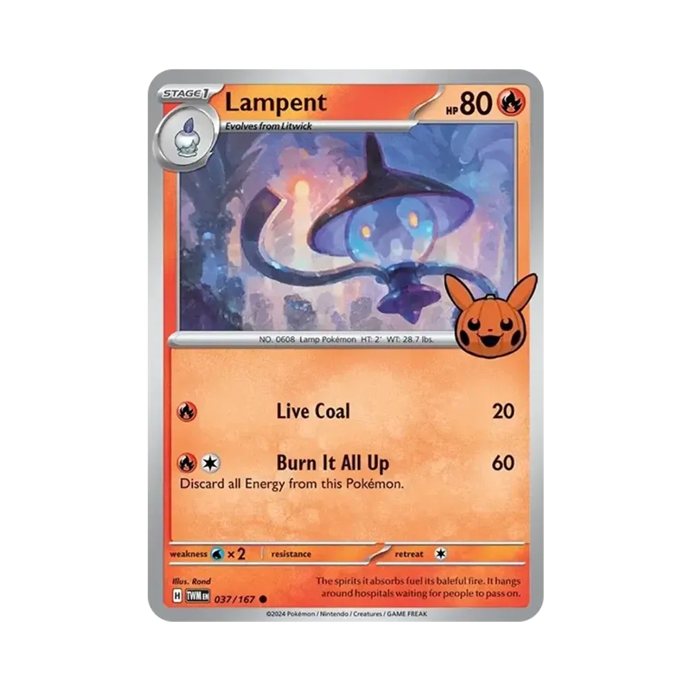 【Raw】 Lampent C [TWM EN 037/167][Versione inglese](Scarlatto e Violetto"Trick or Trade 2024