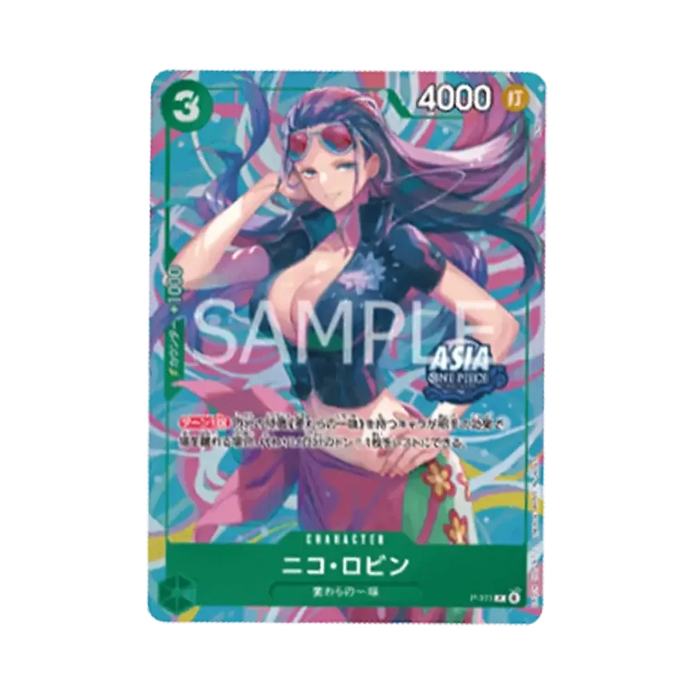 【PSA10】 Nico Robin P [P-111][Asiatische Version](Promokarte "Mini-Tin-Pack-Set Vol. 2