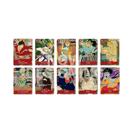 【Roh】 Strohhut-Bande : Ukiyoe[Englische Version](ONE PIECE CARD GAME"1st Anniversary Set 100-Karten-Set