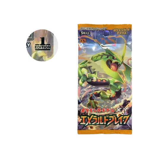 【XY6】 Pokémon-Sammelkartenspiel: XY Erweiterungspaket Smaragd-Durchbruch 1. Auflage Pack